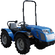 BCS tracteurs - exécution articulée - mono direction INVICTUS K 400 AR